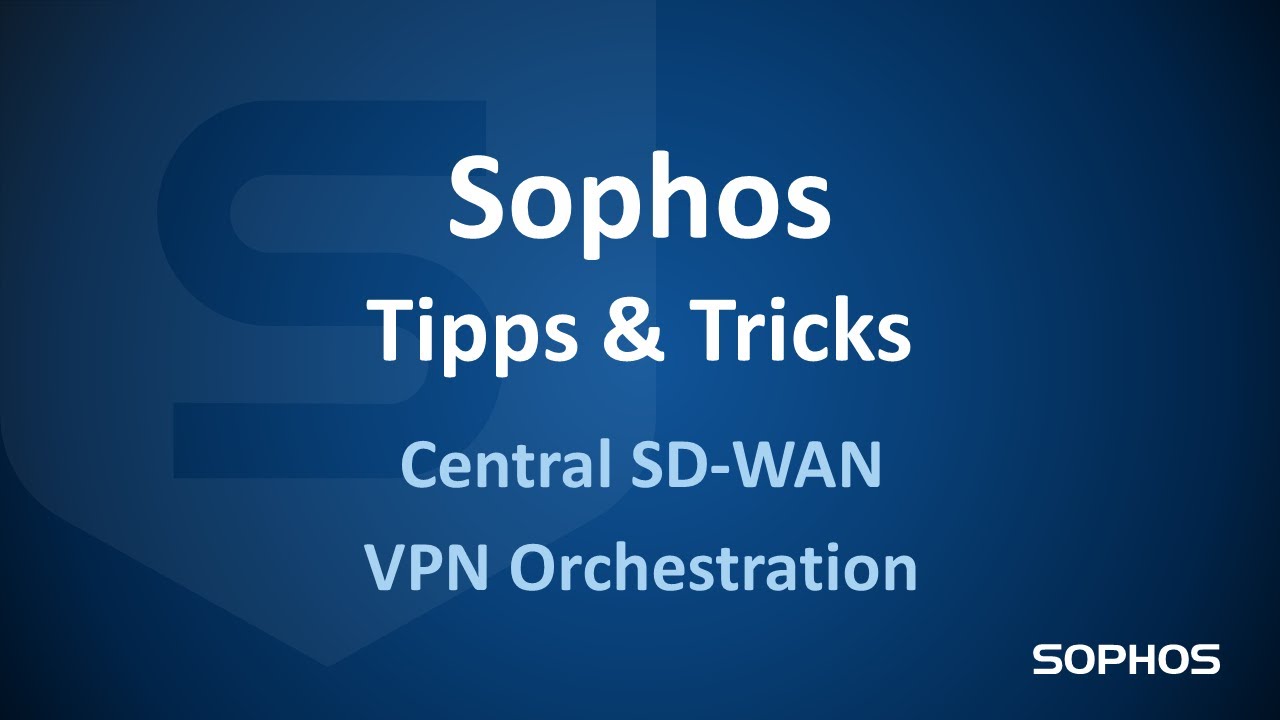 Read more about the article Hướng dẫn cấu hình IPsec VPN Site to site giữa hai thiết bị Sophos Firewall bằng SD-WAN VPN Orchestration